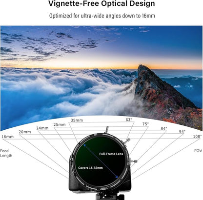 H&Y RevoRing MKⅡ 67mm 72mm 77mm 82mm Variable ND Filter & CPL Polarizer - Image 9