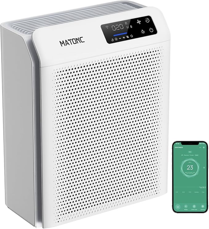 Air Purifier for Home Large Room Up to 3500 Ft², Smart WiFi App Control Air by Unknown