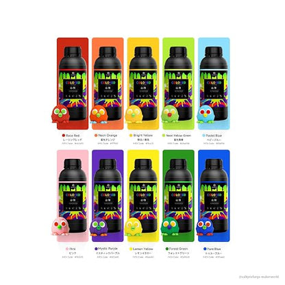 RESIONE CL-TH Tough ABS-Like Color 3D Printer Resin, Highly Saturated & Opaque - Image 6