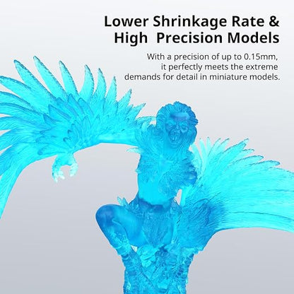 ANYCUBIC Water Washable 3D Printer Resin 2.0, 405nm High Precision 3D Resin - Image 3
