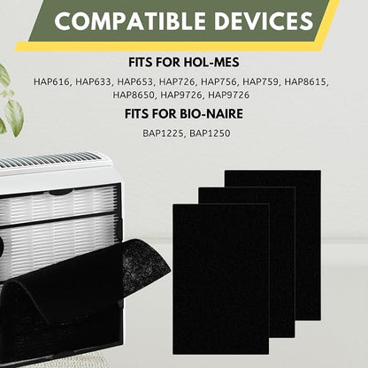 Nispira Carbon Pre Filters Replacement Compatible - Image 4