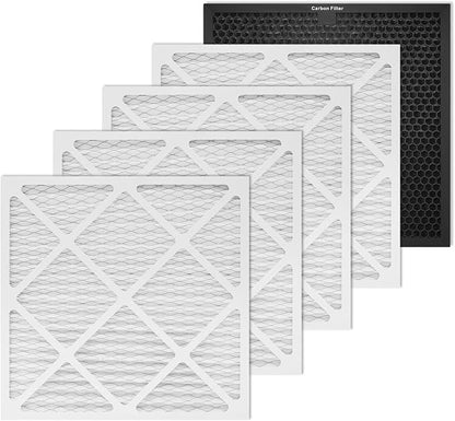 Activated Carbon/MERV-13 Filter Replacement Set by WEWEAL