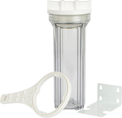 SpiroPure Clear Water Filter Housing 10 inch / 2.5 x 10 / 158117 Transparent by SpiroPure