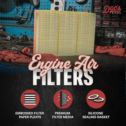 Doc's Diesel Engine Air Filter DPA10564 | Compatible - Image 2