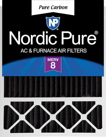 Nordic Pure 20x25x5 Honeywell/Lennox Replacement Odor Reduction Merv 8 Filter 1 by NordicPure