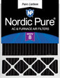 Nordic Pure 20x25x5 Honeywell/Lennox Replacement Odor Reduction Merv 8 Filter 1 by NordicPure