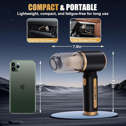 4-in-1 Cordless Car Vacuum Cleaner, 14000PA Powerful Handheld Vacuum - Image 7