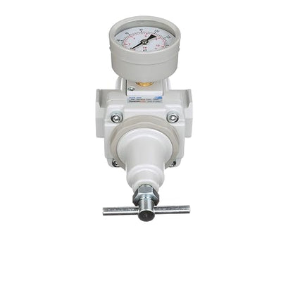 PneumaticPlus SAR400T-N04BG Compressed Air Regulator 1/2" NPT, Gauge & Bracket - Image 6