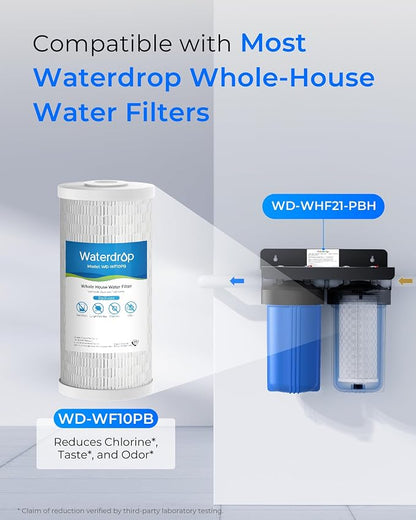 Waterdrop Whole House Water Filter, Sediment Filter, Replacement - Image 2