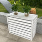 Pool pump covers for outside units, outdoor garbage can enclosures, aluminum by ZUGIATP