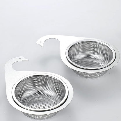 Stainless Steel Sink Faucet Hanging Organizers Strainer Basket - Image 5