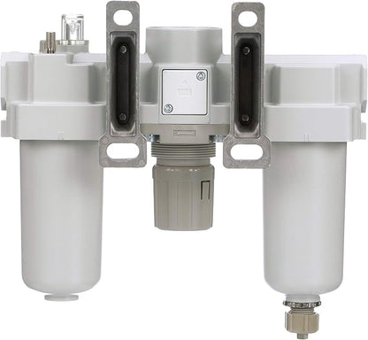 PneumaticPlus SAU400-N06G-MEP Compressed Air Filter Regulator Lubricator Combo - Image 5