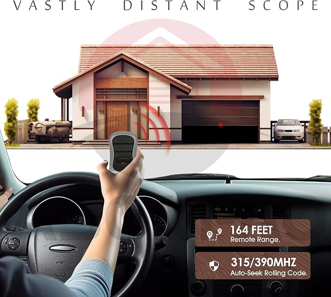 Genie Garage Door Opener Remote G3T-A G3T-R G3T-BX Intellicode【10-Year-Warranty】