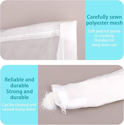 BOXOB 10pcs Aquarium Filter Media Bags, 100 Micron Extra Fine Media Filter - Image 4