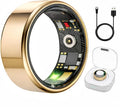 Smart Ring Health & Fitness Tracker for Men & Women, Heart Rate, SPO₂, Sleep & Activity Monitoring, IP68 Waterproof, Long Battery Life, Family Care Mode, No Subscription Fee (Rose Gold, 9)