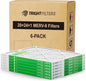 20x24x1 Air Filter 6 Pack, Durable MERV 8 Pleated Home HVAC AC Furnace Filters by TrightFilters