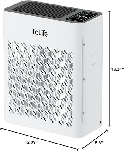 Tolife Air Purifier Large Room, Air Purifiers - Image 10