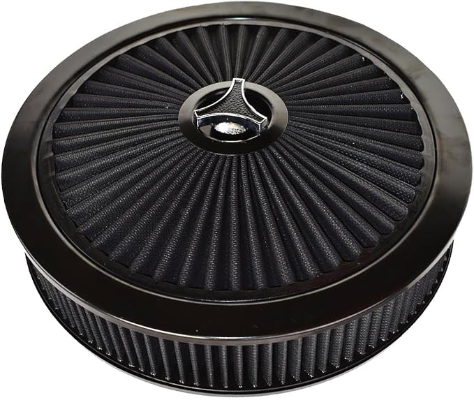 A-Team Performance High Flow Throttle Body Air Intake Filter - 14 in x 3 in by A-TeamPerformanceParts