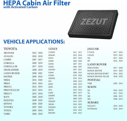 CF10285 Cabin Air Filter with Activated Carbon Beads – Fits Toyota & Lexus - Image 2