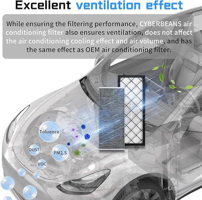 HEPA Carbon Air Filter Kit Compatible - Image 6