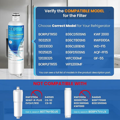 ICEPURE Refrigerator Water Filter Replacement - Image 2