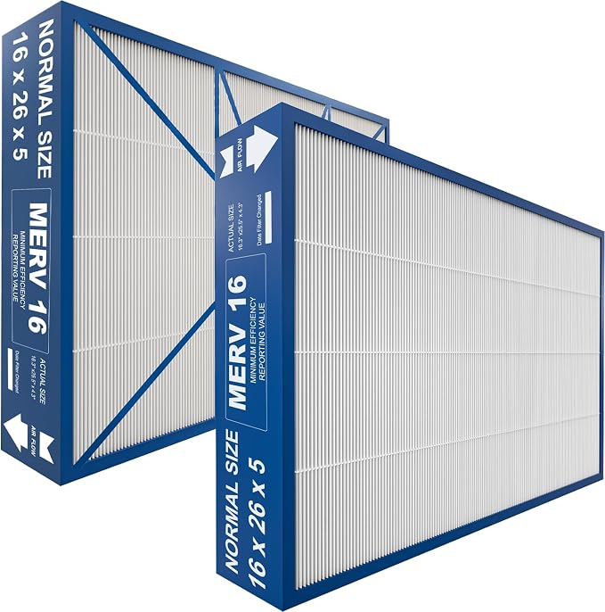 16x26x5 MERV16 Replacement Filter Compatible by Amboseli
