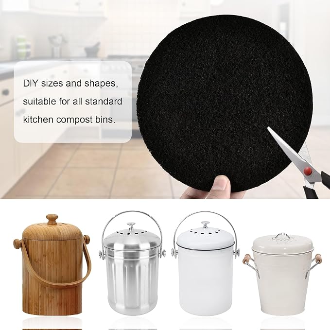 10Pcs 6.5 Inch Charcoal Filters - Image 6