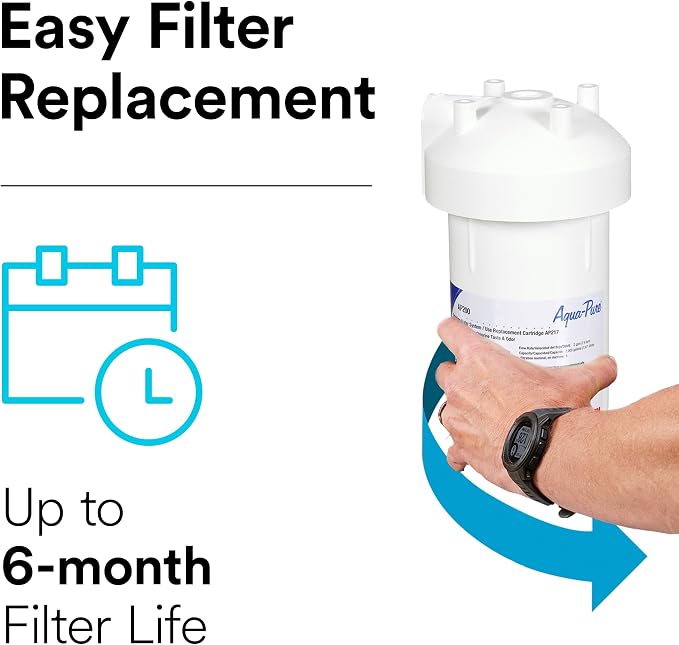 3M Aqua-Pure Under Sink Replacement Water Filter Cartridge AP217, - Image 4