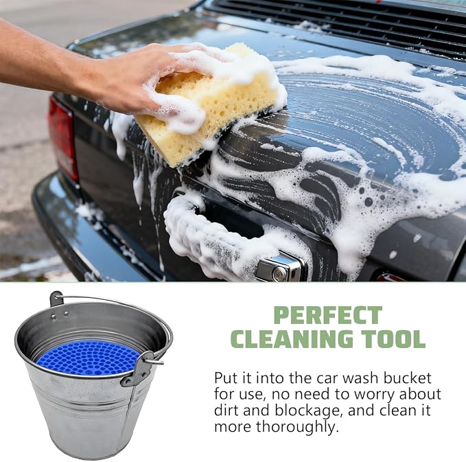 Bullet Car Wash Bucket Grit Trap Inserts, Vehicle Detailing Wash Filter - Image 5