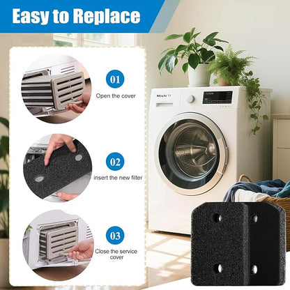 4PCS Dryer Replaces Sponge for T1/T2 9164761 Dryer Models, Tumble Dryer Heat - Image 4