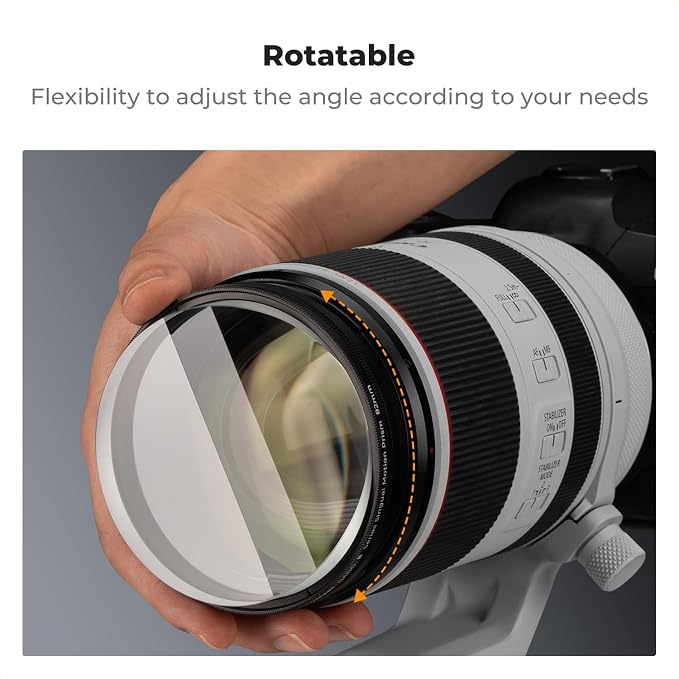 K&F CONCEPT 77mm Unilateral Blur Ghost Motion Filter Super Speed Effects - Image 5