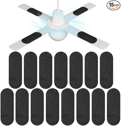 15 Pack Ceiling Fan Filters for Blades, Air Filters by Unknown