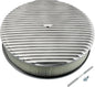 14 x 3 Inch Round Polished Air Cleaner Kit Fully Finned Top by TBAPFS