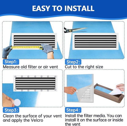 Air Vent Filters, MERV 8 Electrostatic Vent Filter - Image 7