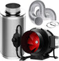 VIVOSUN Grow Tent Ventilation System, 6 Inch Inline Duct Fan by VIVOSUN