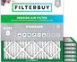 Filterbuy 19x19x1 Air Filter MERV 8 Essential Dust & Allergy Defense, by Filterbuy