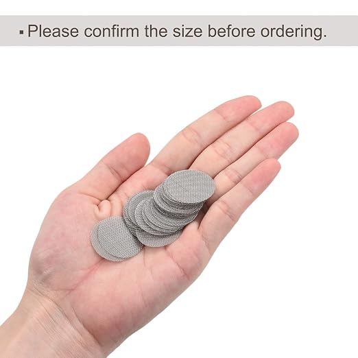 MECCANIXITY Pipe Screen Stainless Steel Screens, 1 Inch Diameter - Image 5