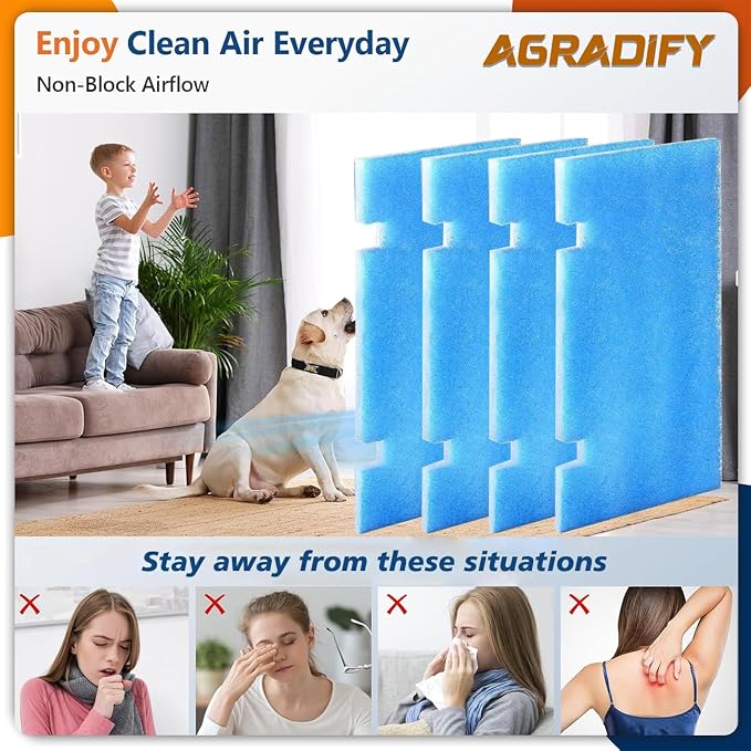 12 Pack RV Air Conditioner Filters 14" X 7.5" MERV 8 Rated RV AC Replacement - Image 2
