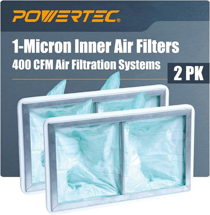POWERTEC 1 Micron Inner Air Filter by POWERTEC