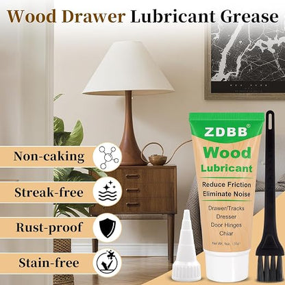Wood Drawer Wax Lubricant Paste Door Lubricant Wear-Resistant Eliminate - Image 2