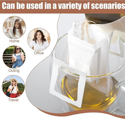 Sibba 100 PCS Portable Coffee Filter Bag - Image 5