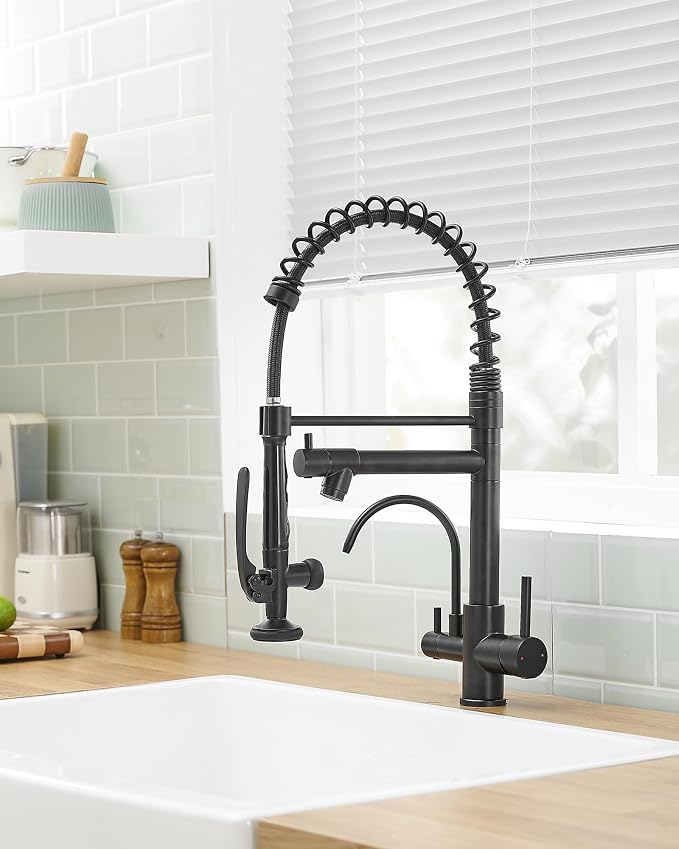 Fapully Commercial 3 Way Kitchen Faucets - Image 7