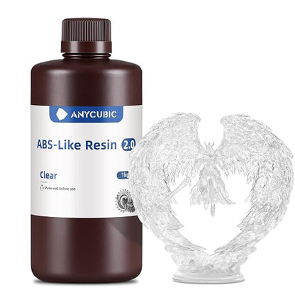 ANYCUBIC 2nd Gen Resin Technology ABS-Like Resin 2.0, 3D Printer Resin by ANYCUBIC