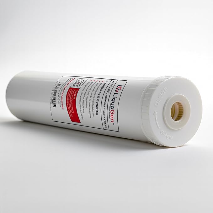 LiquaGen Activated Alumina + Carbon + KDF-55 Replacement Water Filter Cartridge - Image 2