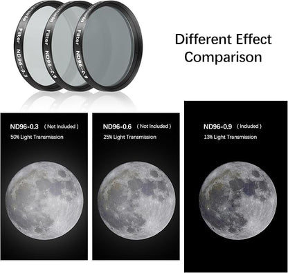 Astromania Telescope Moon Filter 2 inch, Neutral Density Telescope Filter - Image 3