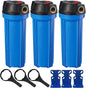 Geekpure 10-Inch Whole House Slim Water Filter Housing by Geekpure