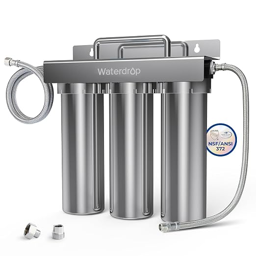 Waterdrop TST-UF 0.01μm Ultra-Filtration Under Sink Water Filter System by Waterdrop