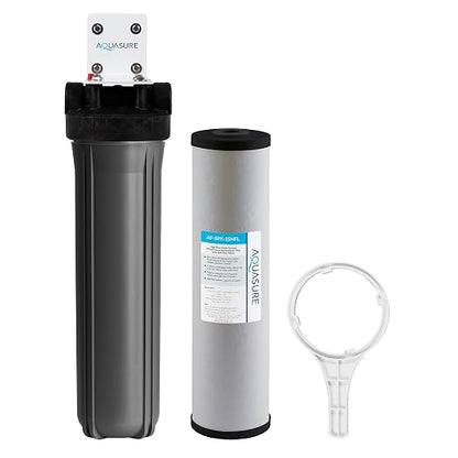 Aquasure Fortitude V2 Series Whole House Multi-Purpose Sediment/Carbon/Siliphos by Aquasure