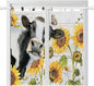 Retro Farmhouse Floral Living Room Curtains 84 Inch Length, Window Curtains Tab by Unknown