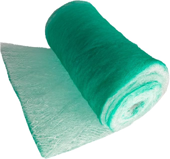 wioboy Paint Booth Exhaust Filter Roll, 15 Gram 200ft Fiberglass Paint Arrestor by wioboy